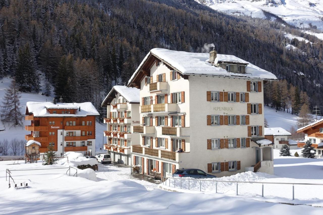 Apartment Alpenblick Saas-Grund Esterno foto
